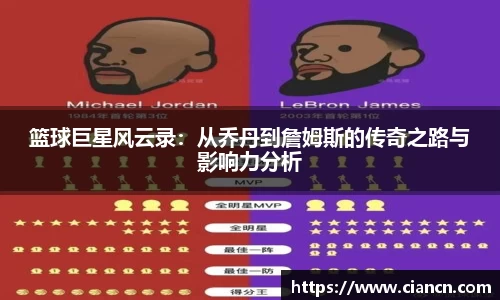 篮球巨星风云录：从乔丹到詹姆斯的传奇之路与影响力分析